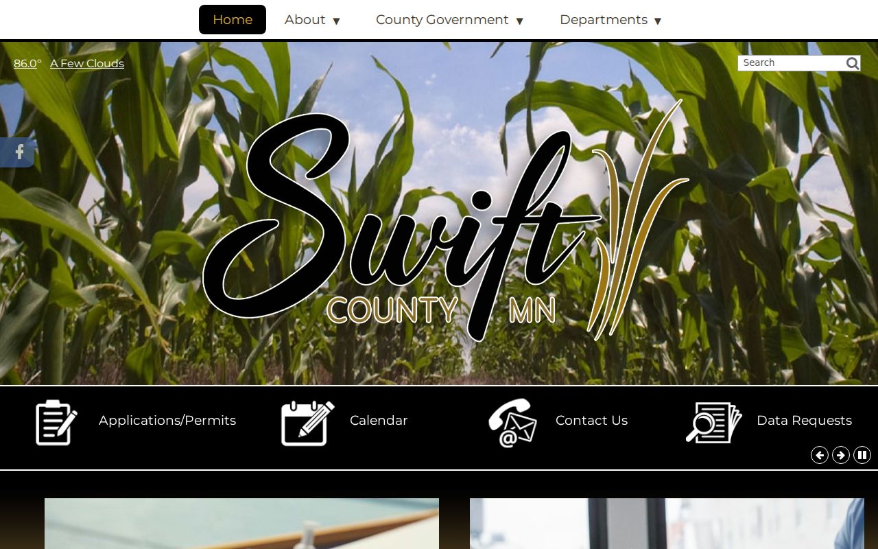 Murdock warrant records handled through the Swift County government offices